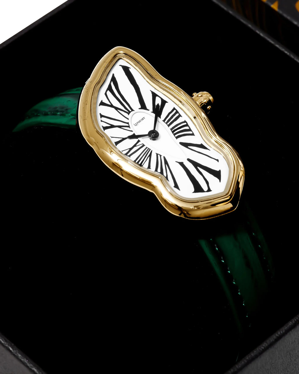 Melting Watch Large Gold