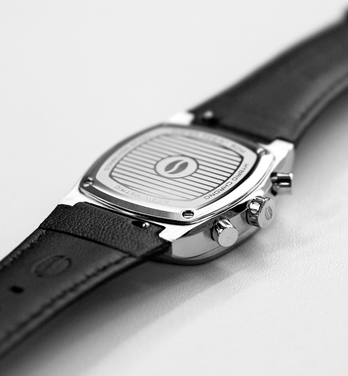 Metric - Leather Strap in Black 19.50mm