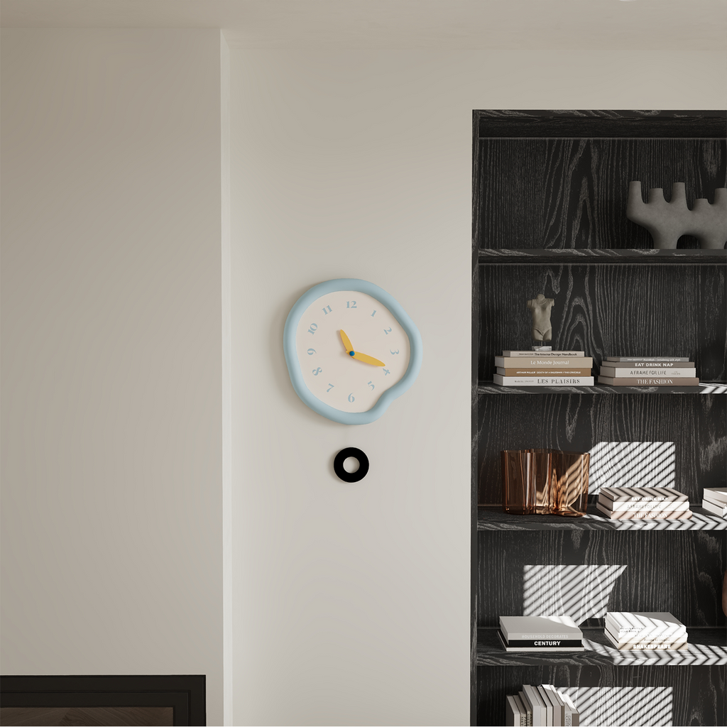 Asymmetrical Drip Clock